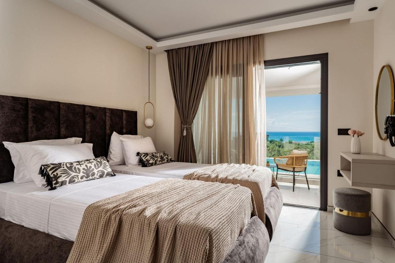 Villa Roselia - Luxury Escape With Magnificent Views, By Zantewize Лаганас Экстерьер фото